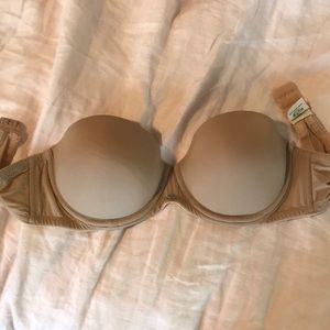Calvin Klein 32C nude strapless bra